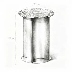 Caia-Side-Table-Green-Measurments