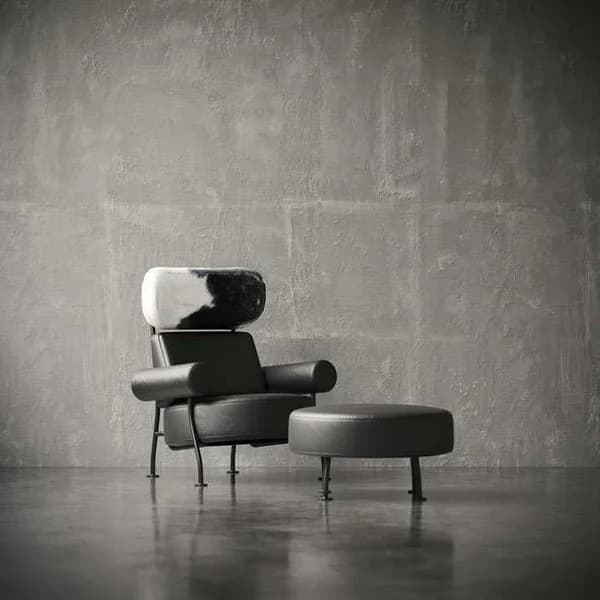 Equinox Lounge Chair &amp; Stool