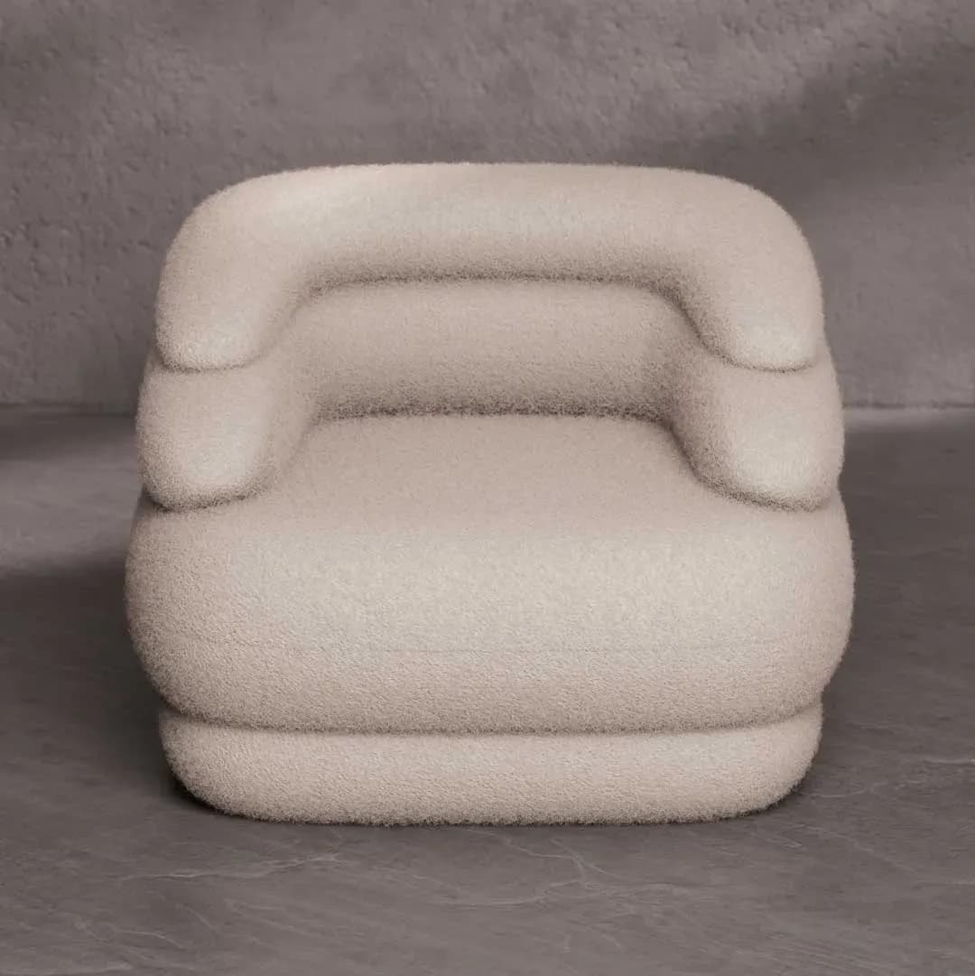 Puff Stack Lounge Chair