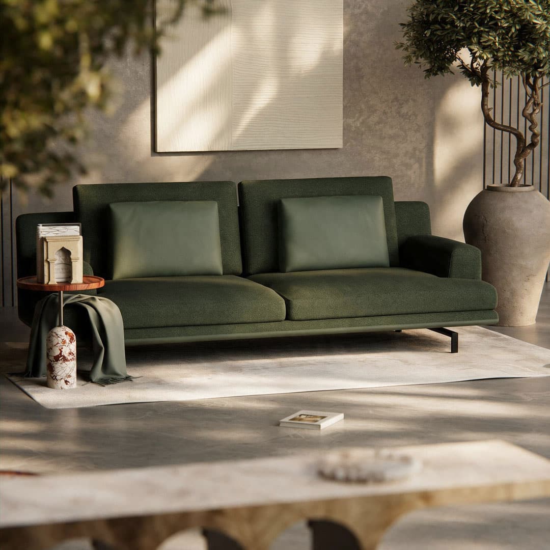 Renzo-Linea-Sofa-Green-LifeStyle