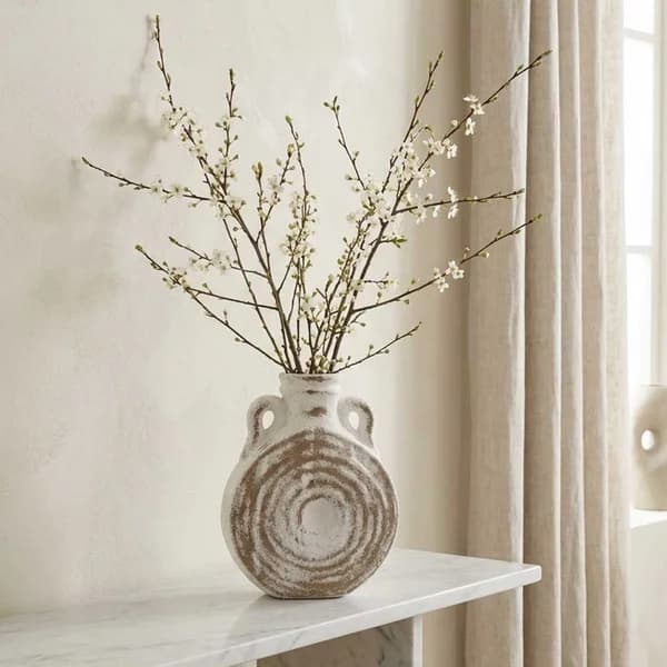 Desert Spiral Grande Ceramic Vase