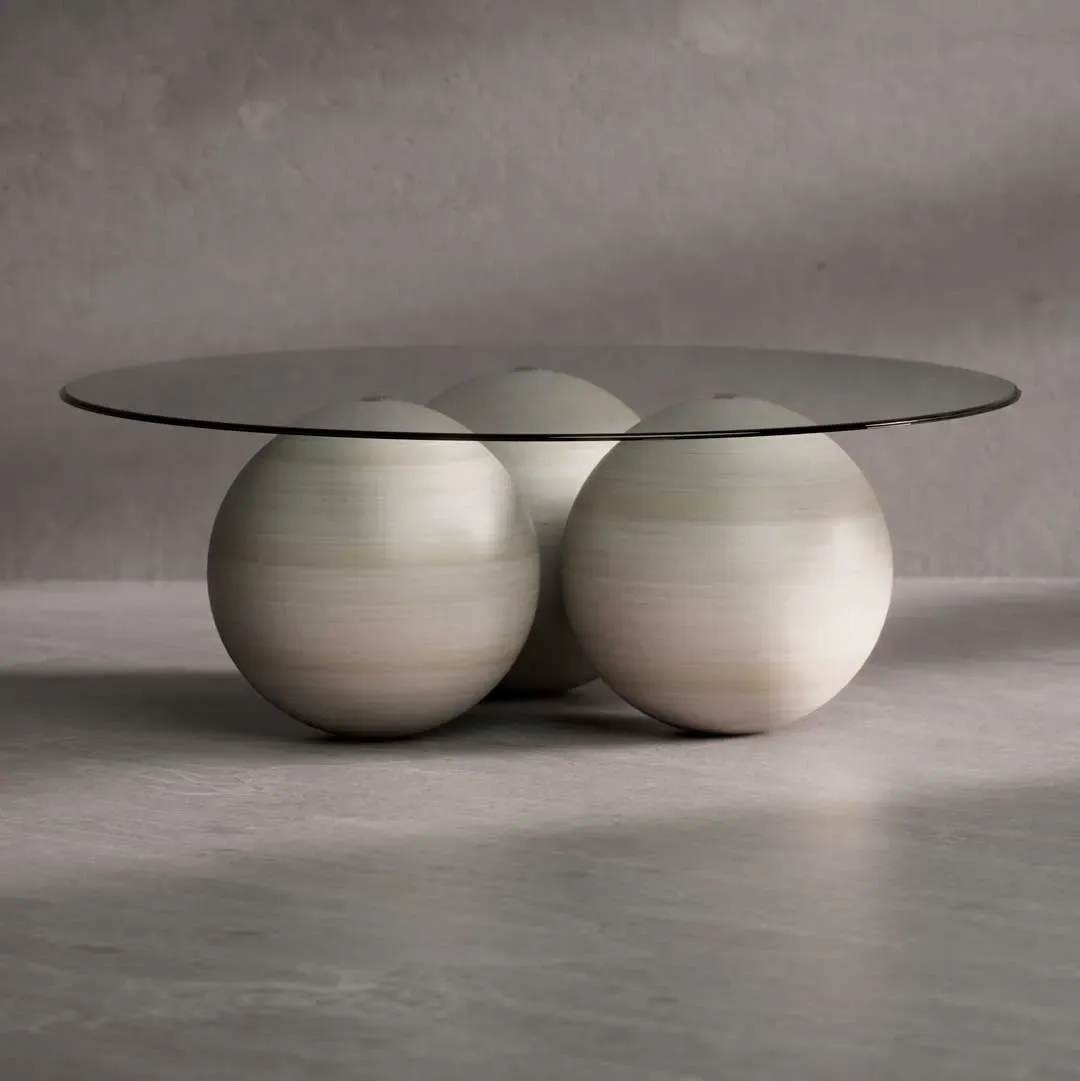 Eclipse Travertine Coffee Table