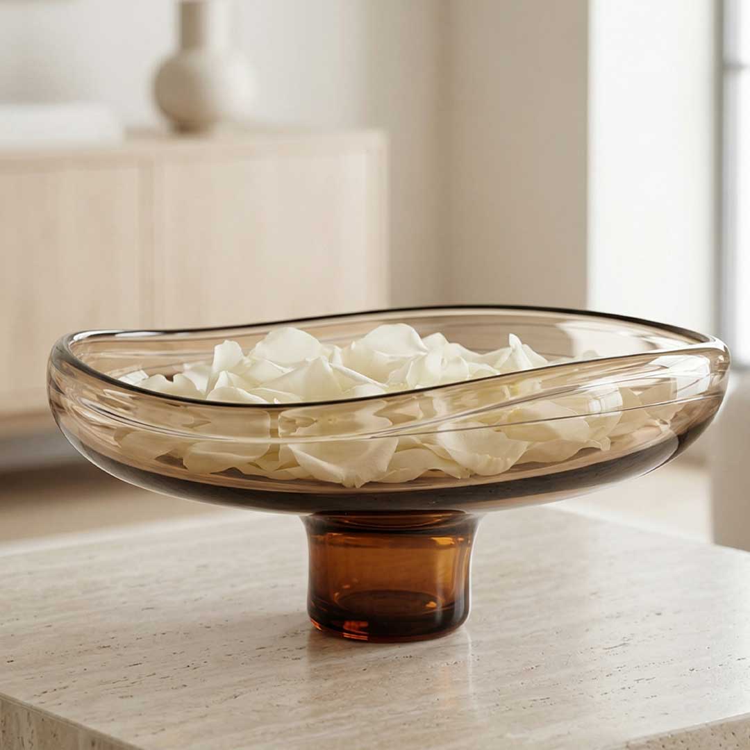 luxury amber vase for homes in Dubai UAE