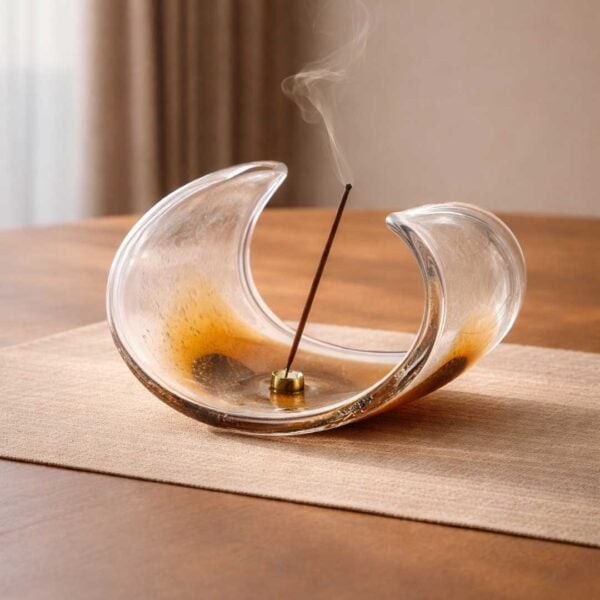 luxury bakhour inside a glass plate in Dubai UAE