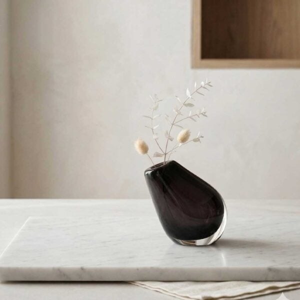 Obsidian Petite Vase