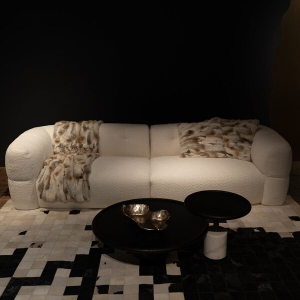Orselle Lumière 4-seater white sofa in luxury interior setting – centerpiece for UAE living rooms and majlis.